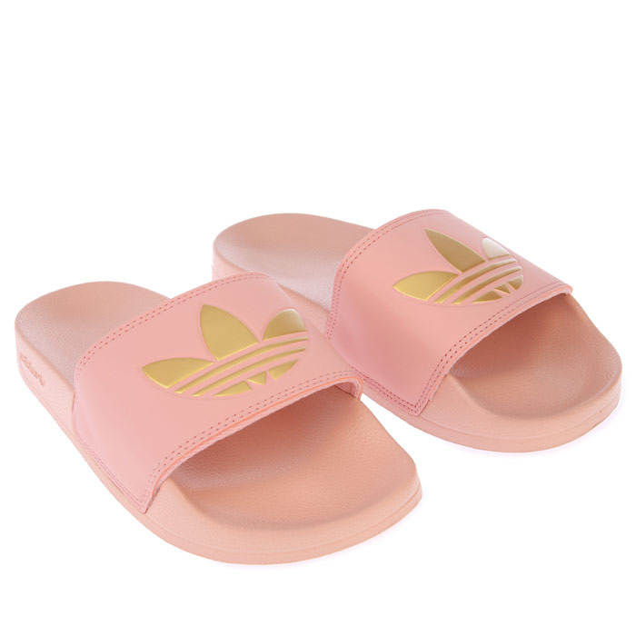 Women's adidas Originals Adilette Lite Slide Sandals in Pink