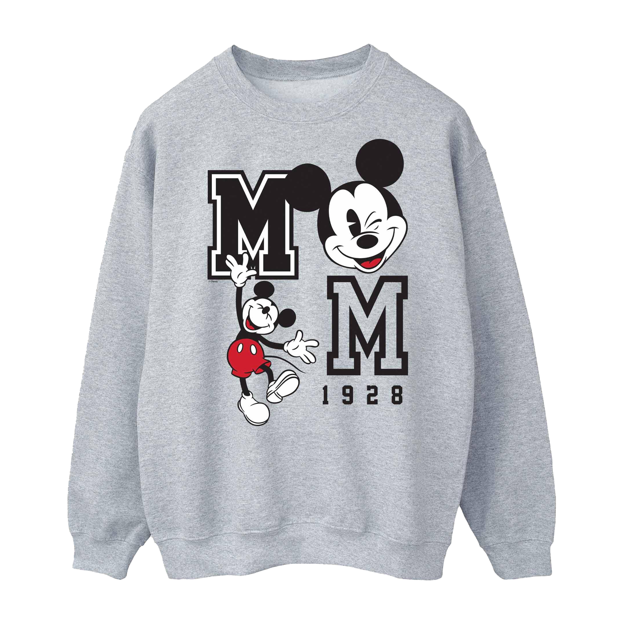 Thumbnail - Disney - "Jump And Wink" Sweatshirt für Herren (Grau)