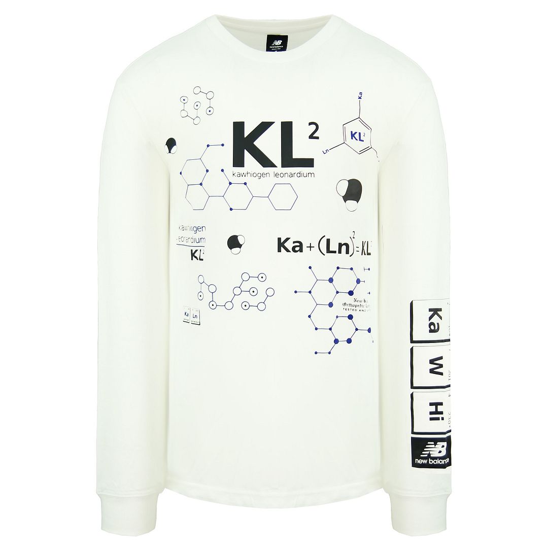 Thumbnail - Neue Balance KL2 -Elemente des Spiels Langhärme weiße Herren Top MT03596 SST