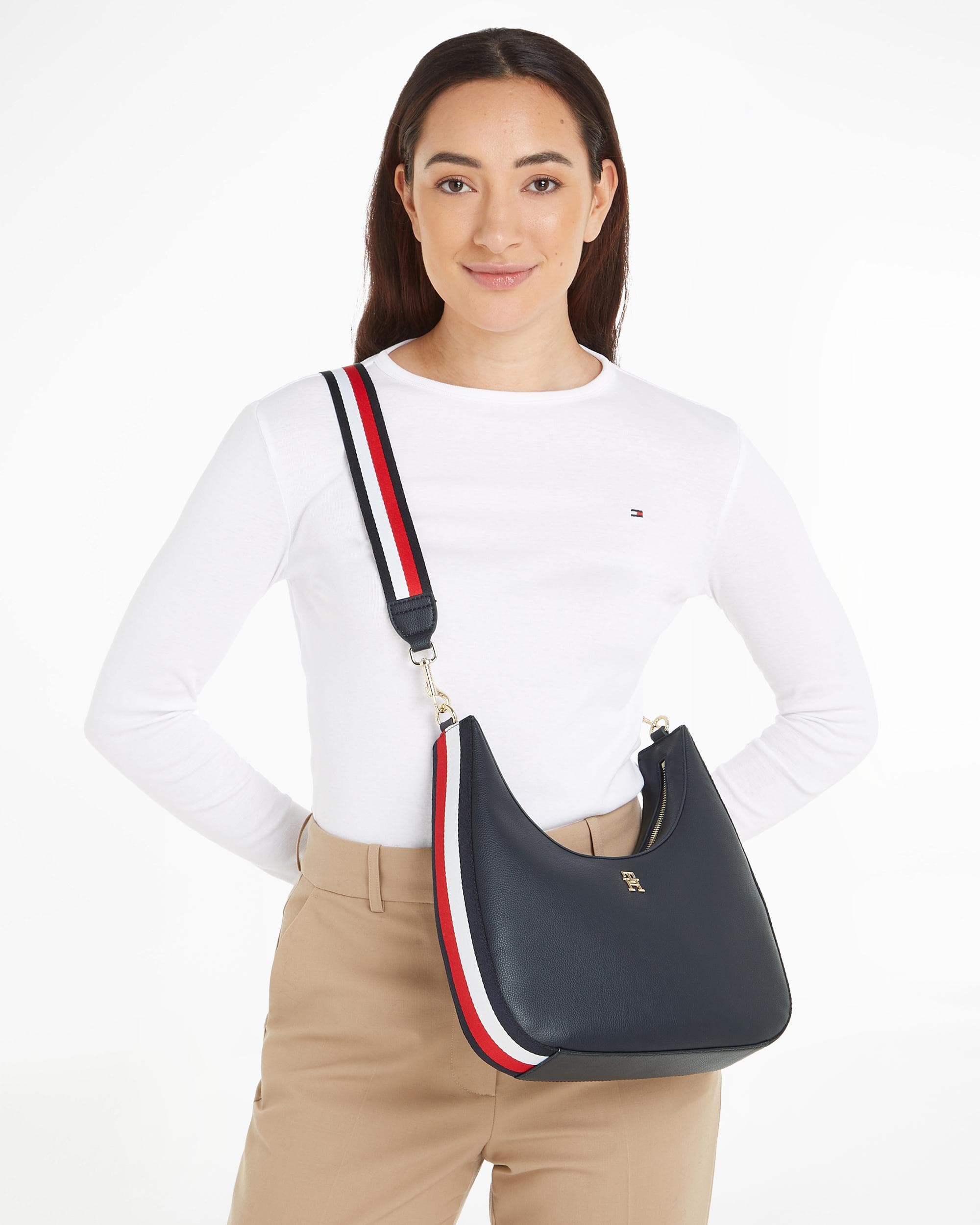 Tommy Hilfiger TH Essential Corp Dames Crossover Tas