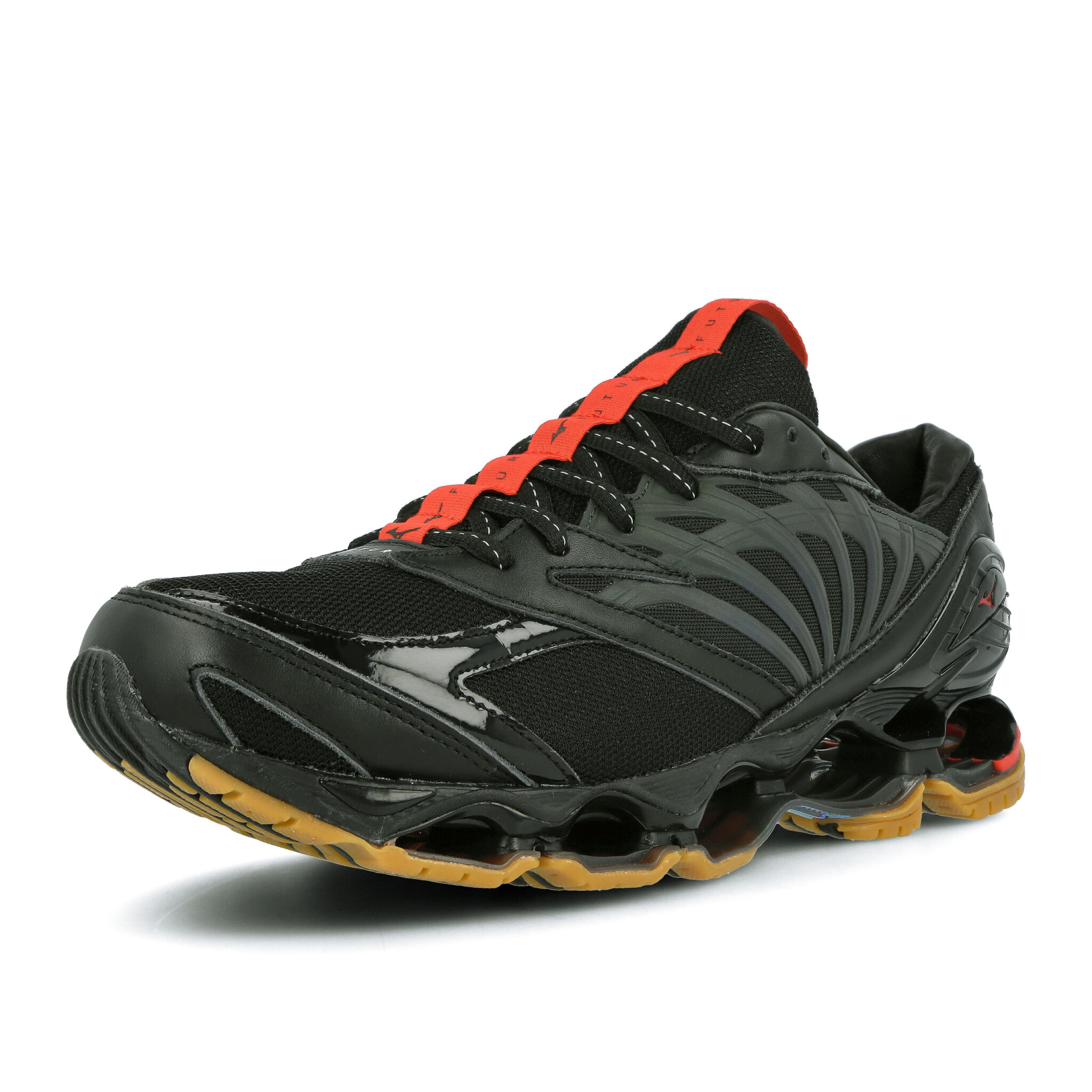 MIZUNO x Futur Wave Prophecy Lace-Up Svart syntetiska herrtränare D1GD1945_09 låga sneakers – bild 2