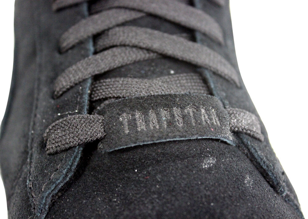 Puma Suede x Trapstar Black Lo Lace Up Träningsskor Herr 361500 01 B28D – bild 2