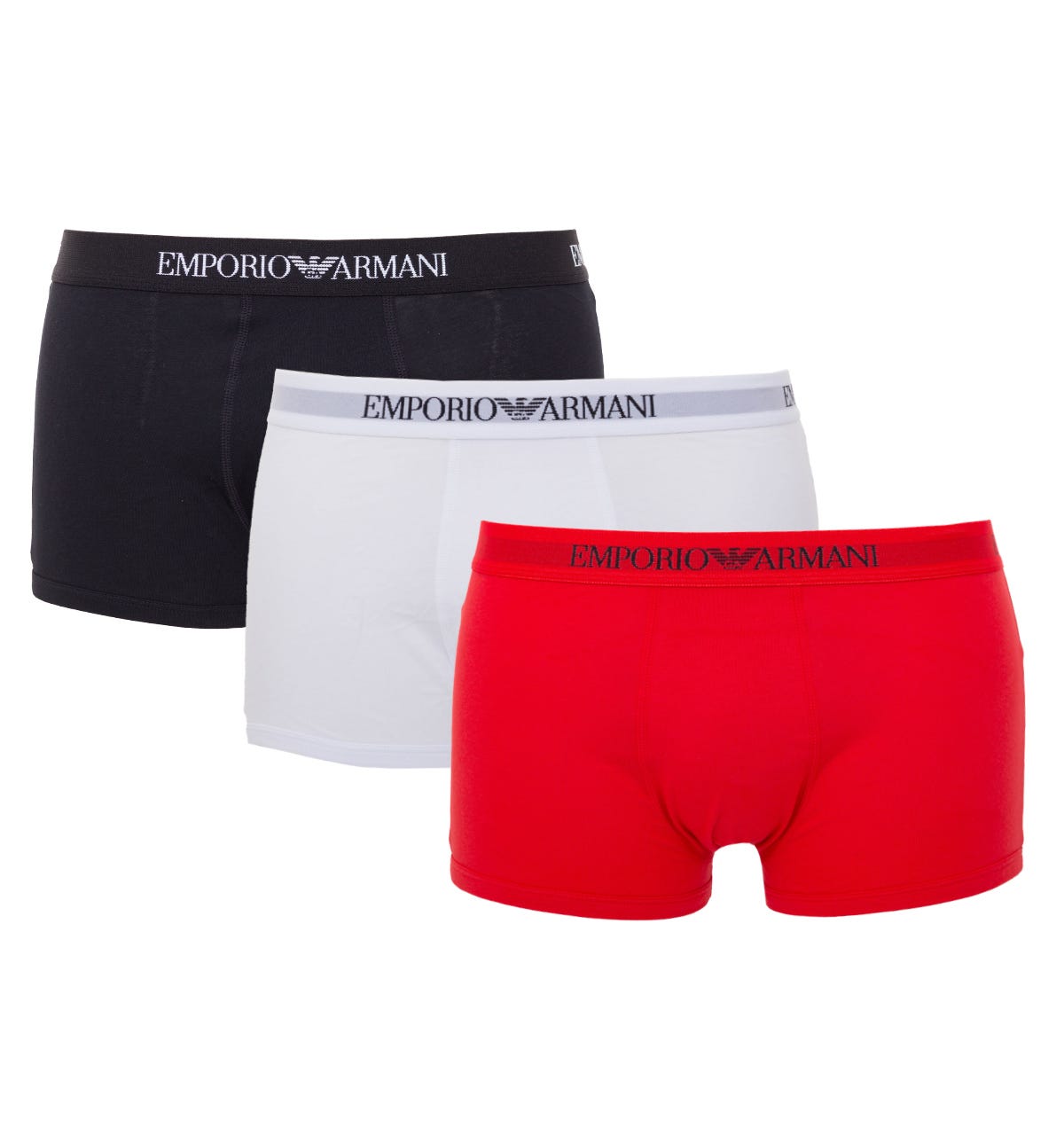 Emporio Armani Herren Mehrfarben 3Er-Pack Unterwäsche Mittel