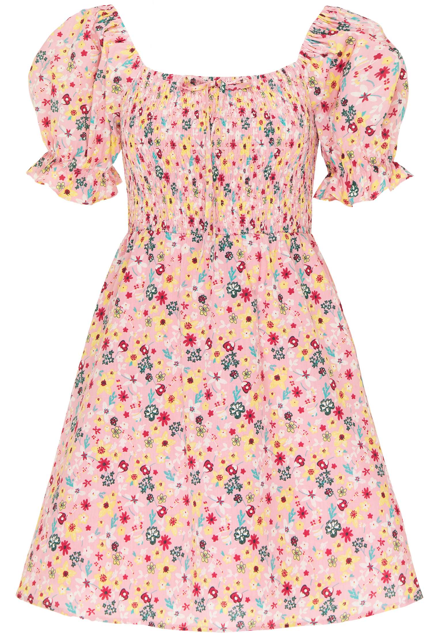 Thumbnail - Mymo Sommerkleid Damen Rosa Mehrfarbig