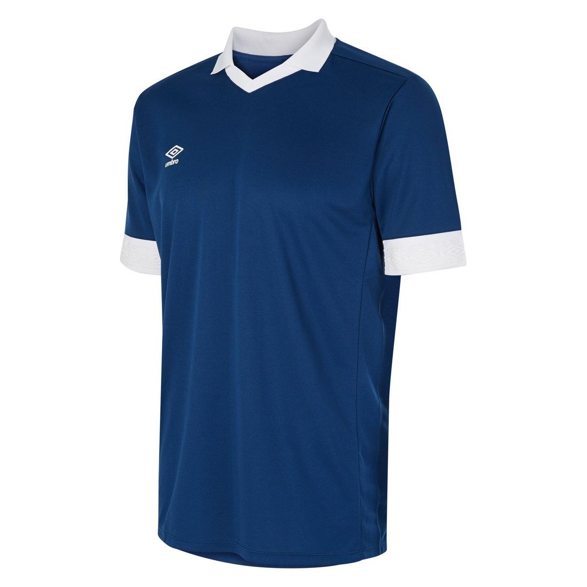 Thumbnail - Umbro - "Tempest" Trikot für Herren (Marineblau/Weiß)