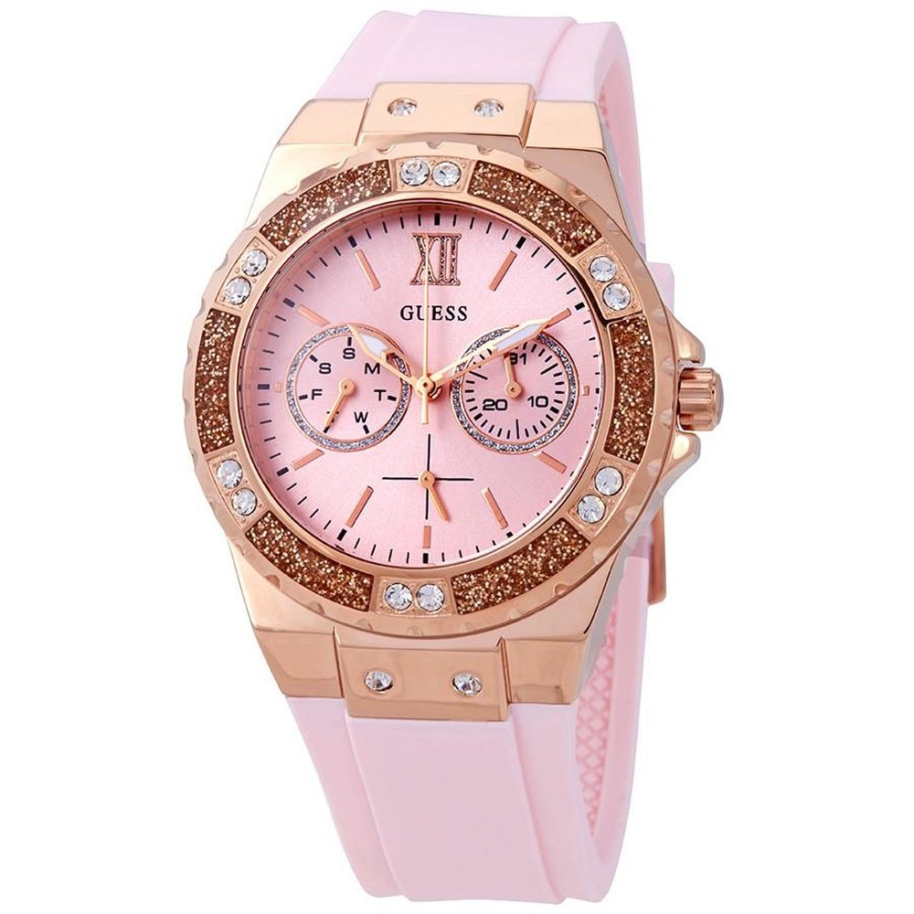 Thumbnail - Guess W1053L3 Limelight Crystal Rosa Zifferblatt Damenuhr