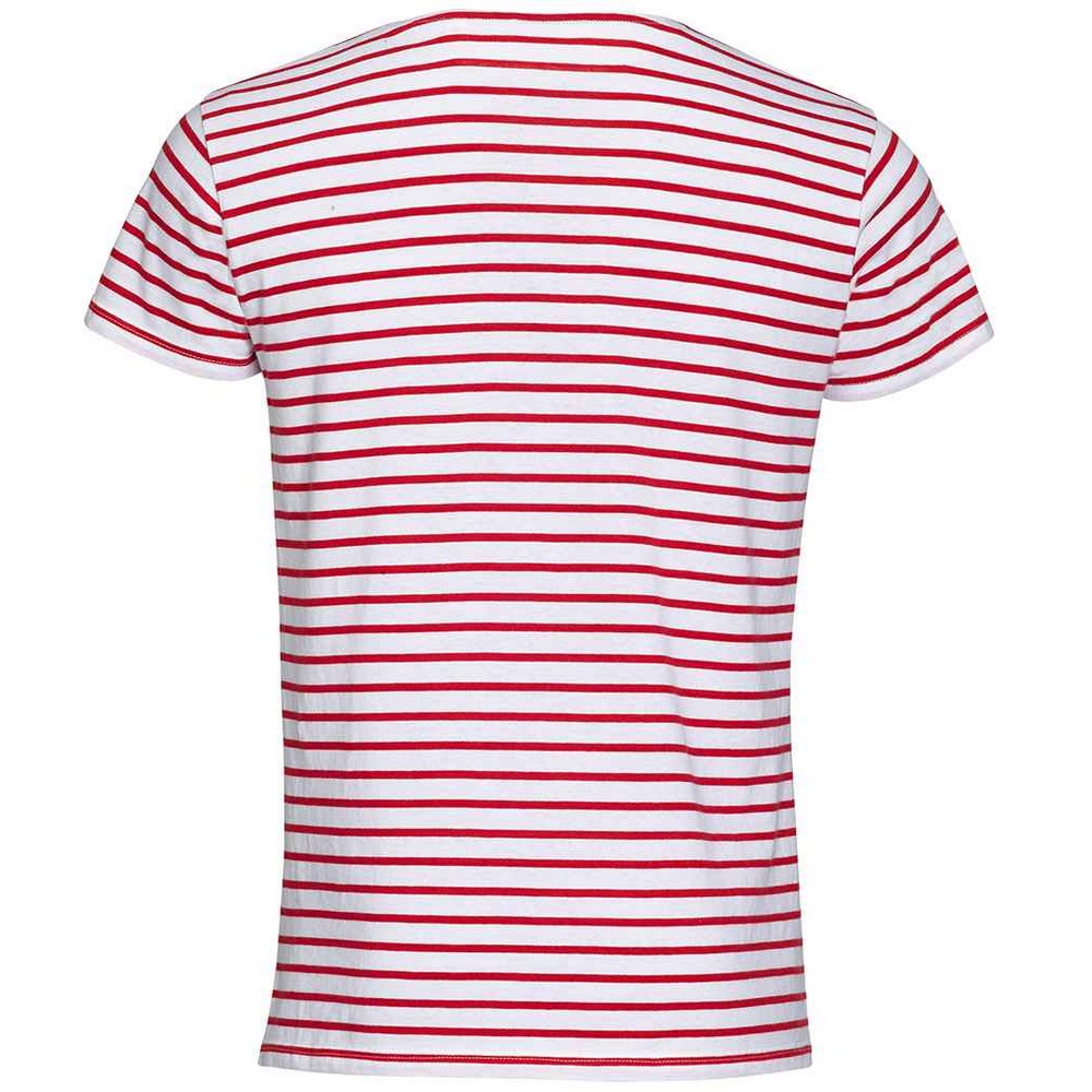 SOLS (Vit/Röd) t-shirts herr – bild 2