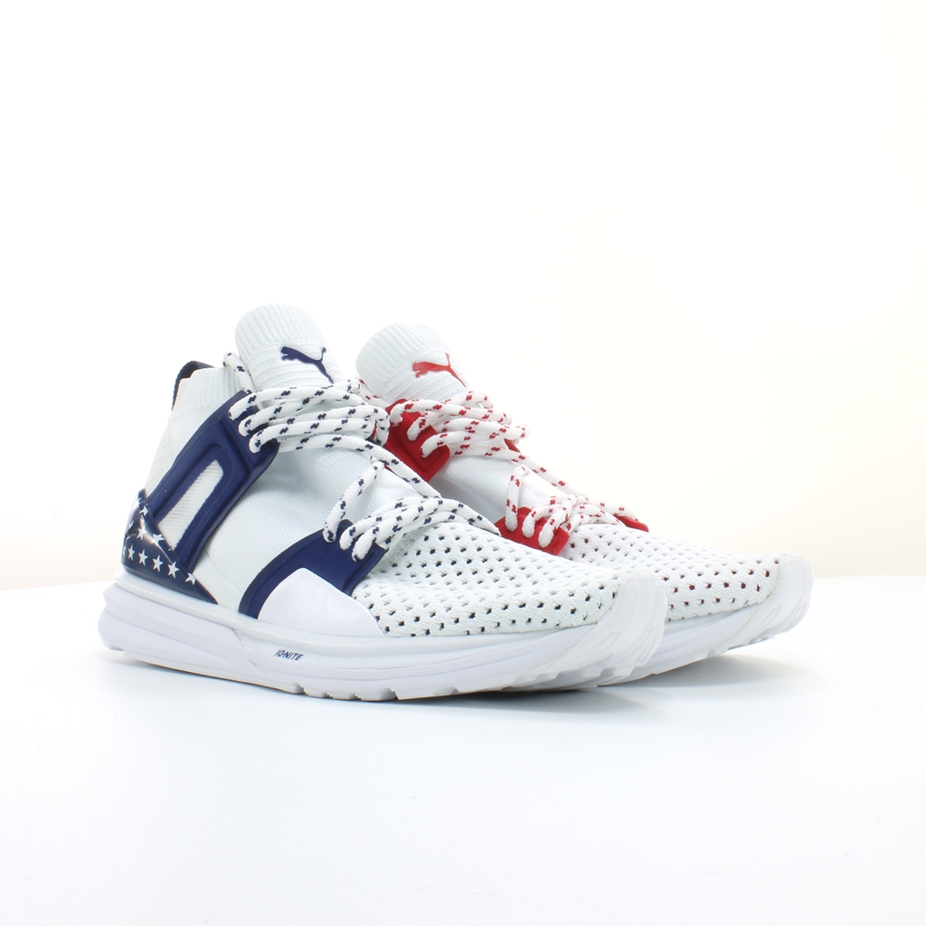 Puma Blaze Of Glory Limitless Hi 4th Of July FM Lace Up Träningsskor för herrar 364801 01 – bild 2