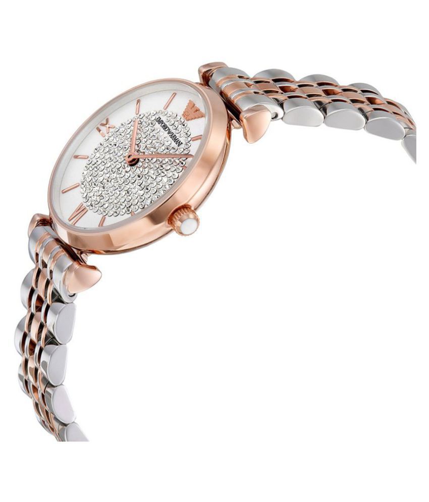 Emporio Armani Analog klocka 'AR1926' roséguld / silver dam – bild 3