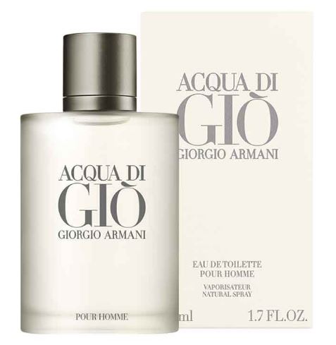 Emporio Armani Mens ACQUA DI GIO HOMME EDT SPRAY 50ML - One Size