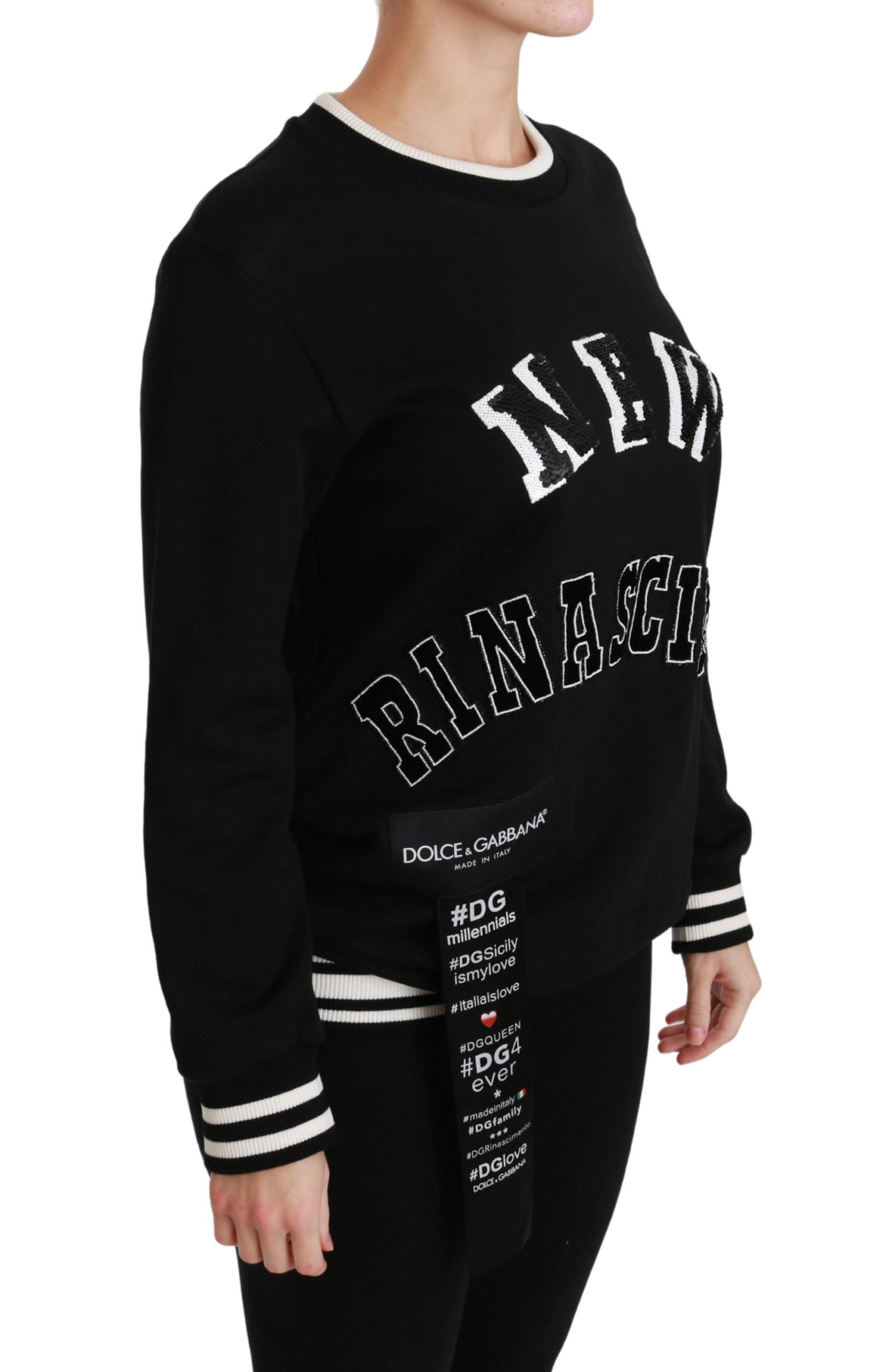 Dolce&Gabbana Black Rinascimento #DGmillennials Tröja dam – bild 2