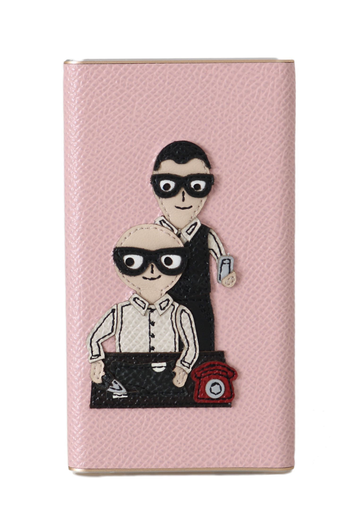 Thumbnail - Dolce & Gabbana Charger USB Pink Leather #dgfamily Power Women's Bank