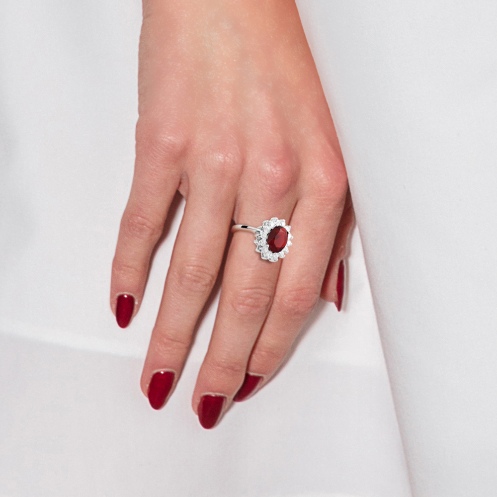 Diadema Ring Pure White-kollektionen dam – bild 2