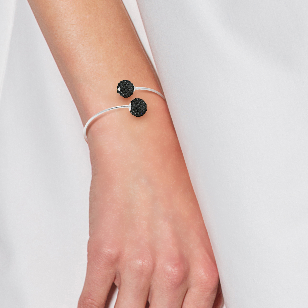 Diadema Armband Toi & Moi Black Night Love Jewelry Collection dam – bild 2