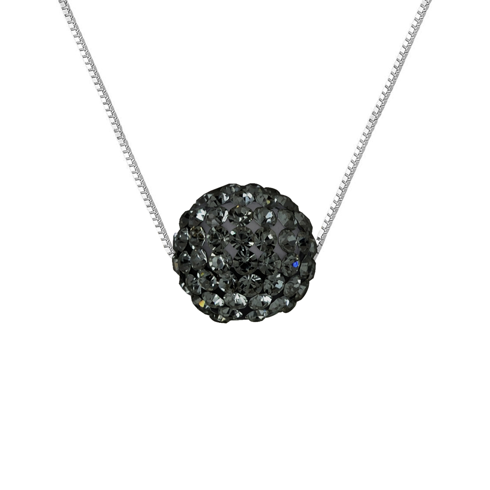 Thumbnail - DIADEMA - Halskette - Kristall Schwarz - Love Jewelry Collection