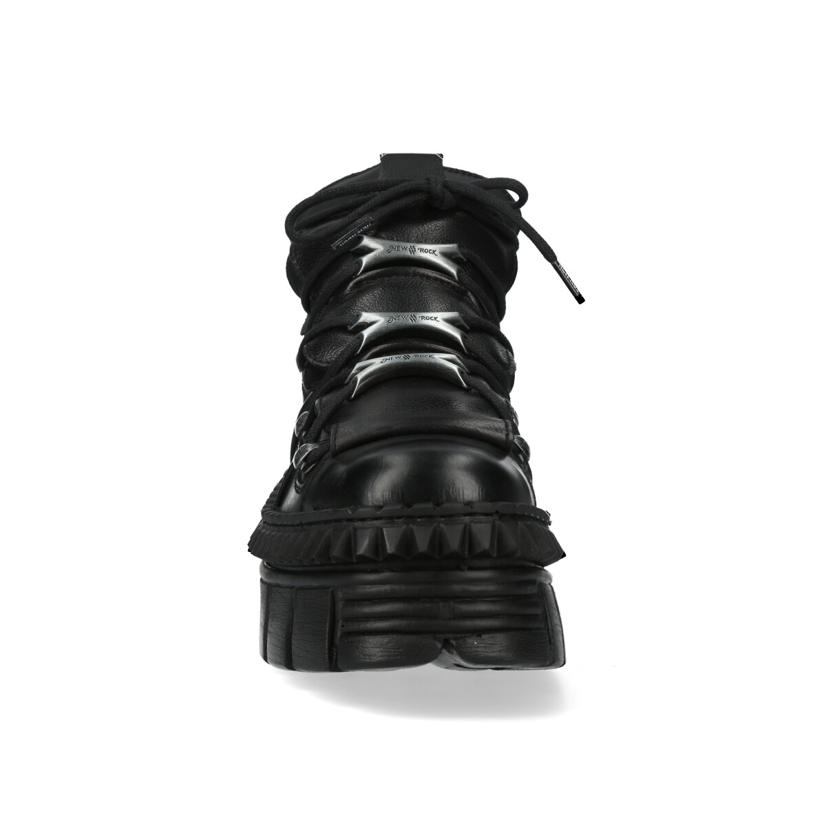 New Rock läder Ankel Goth Boots-WALL106-S13 ankelboots dam – bild 2