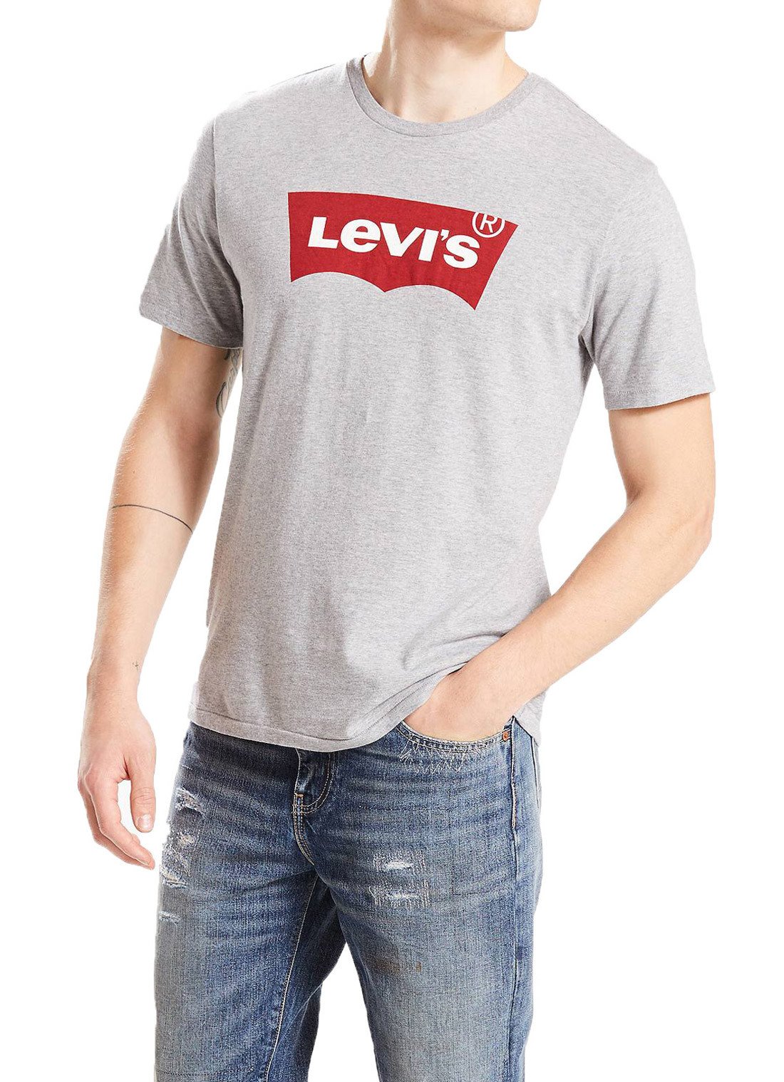 Thumbnail - Levi's Herren T-Shirt in Grau