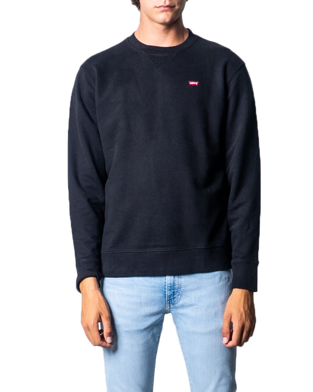 Levis Herren Schwarz Levi's Sweatshirt - The Original Housemark Crew, Rundhals, Baumwolle, Größe Xl In - Bild 6