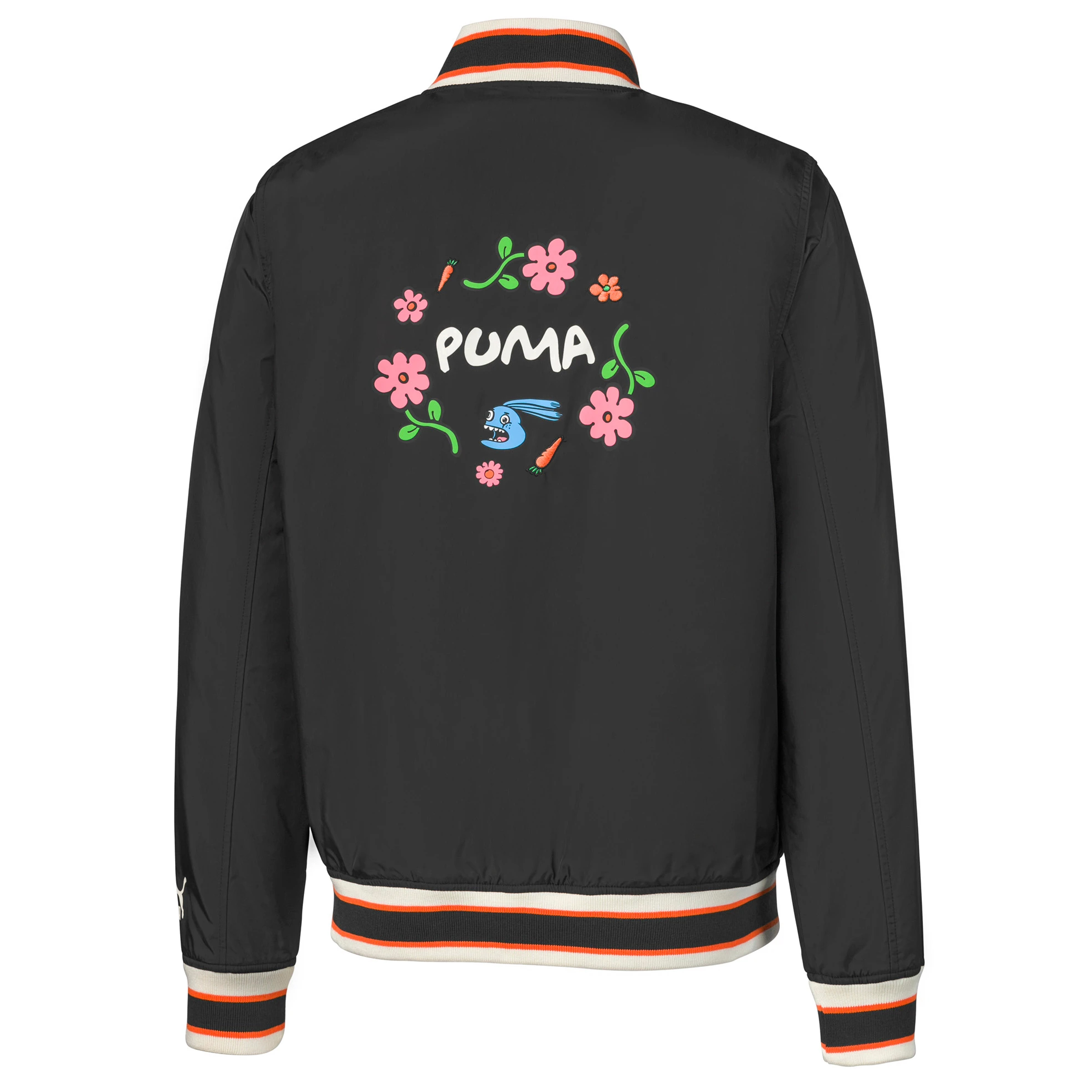 Puma x Randomevent Bomber Graphic Logo Jacka Svart 596661 01 herr – bild 2