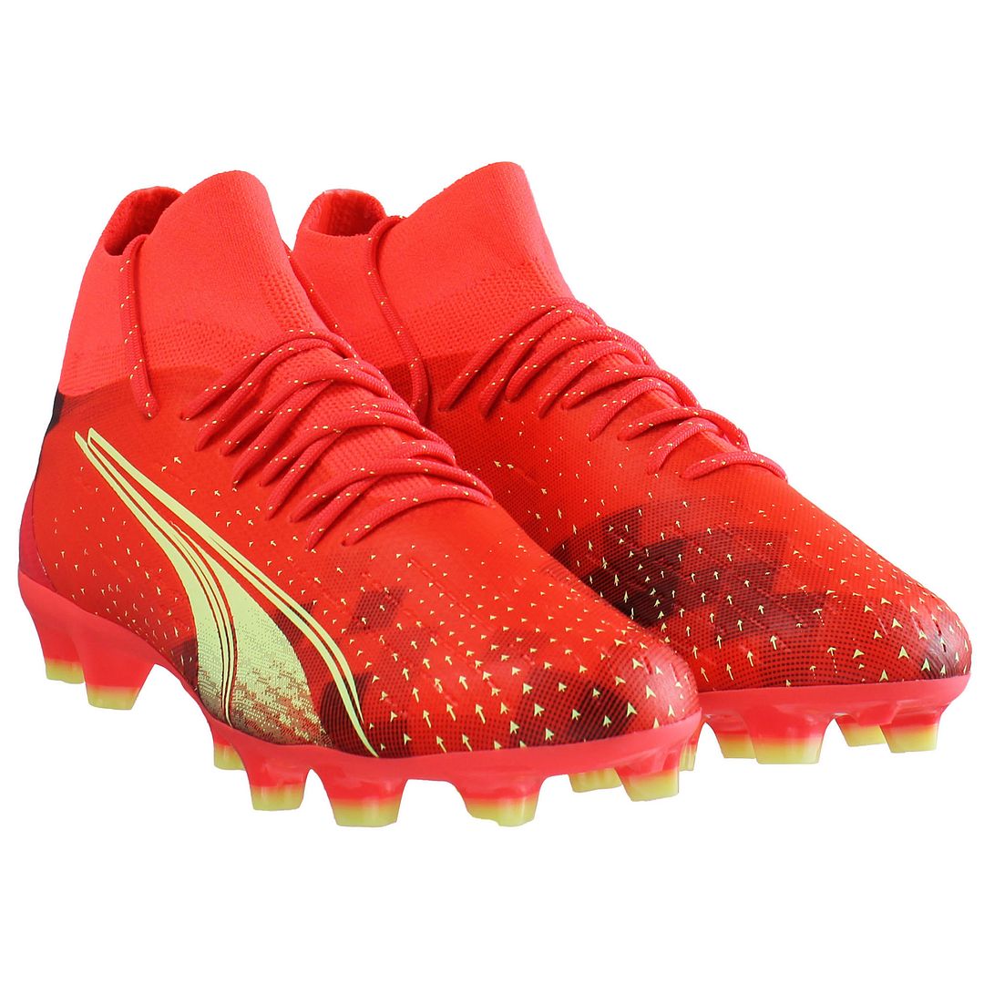 Puma Ultra Pro FG/AG Red Fotbollsskor för herrar – bild 2