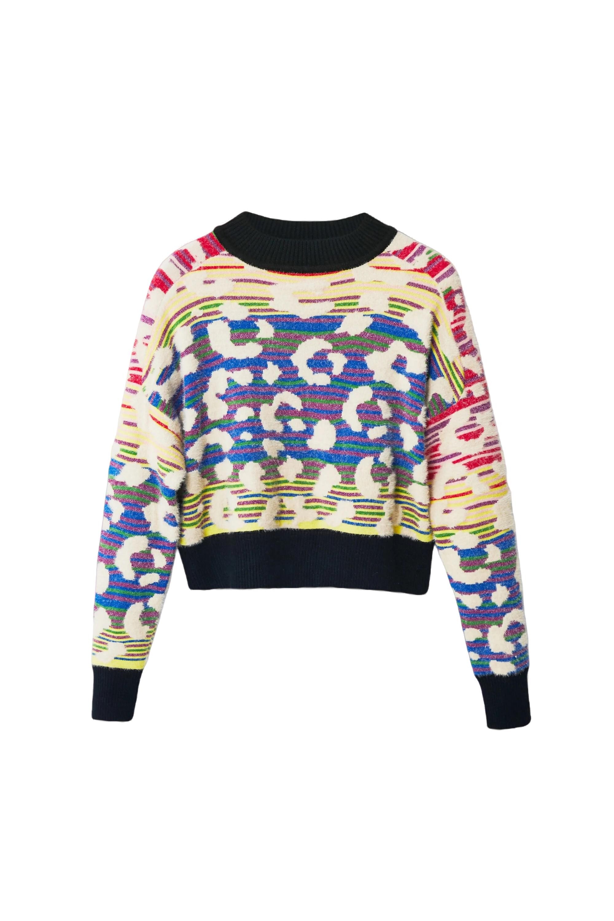 Thumbnail - Desigual Damen Mehrfarbige Strickware