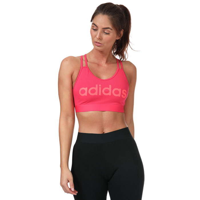 Women's adidas Essentials Bra Top in Pink