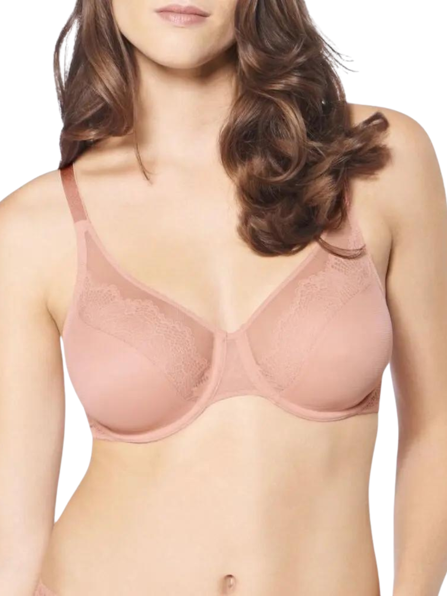 Triumph Womens 10194089 Lace Spotlight Underwired Bra - Pink - Size 30G