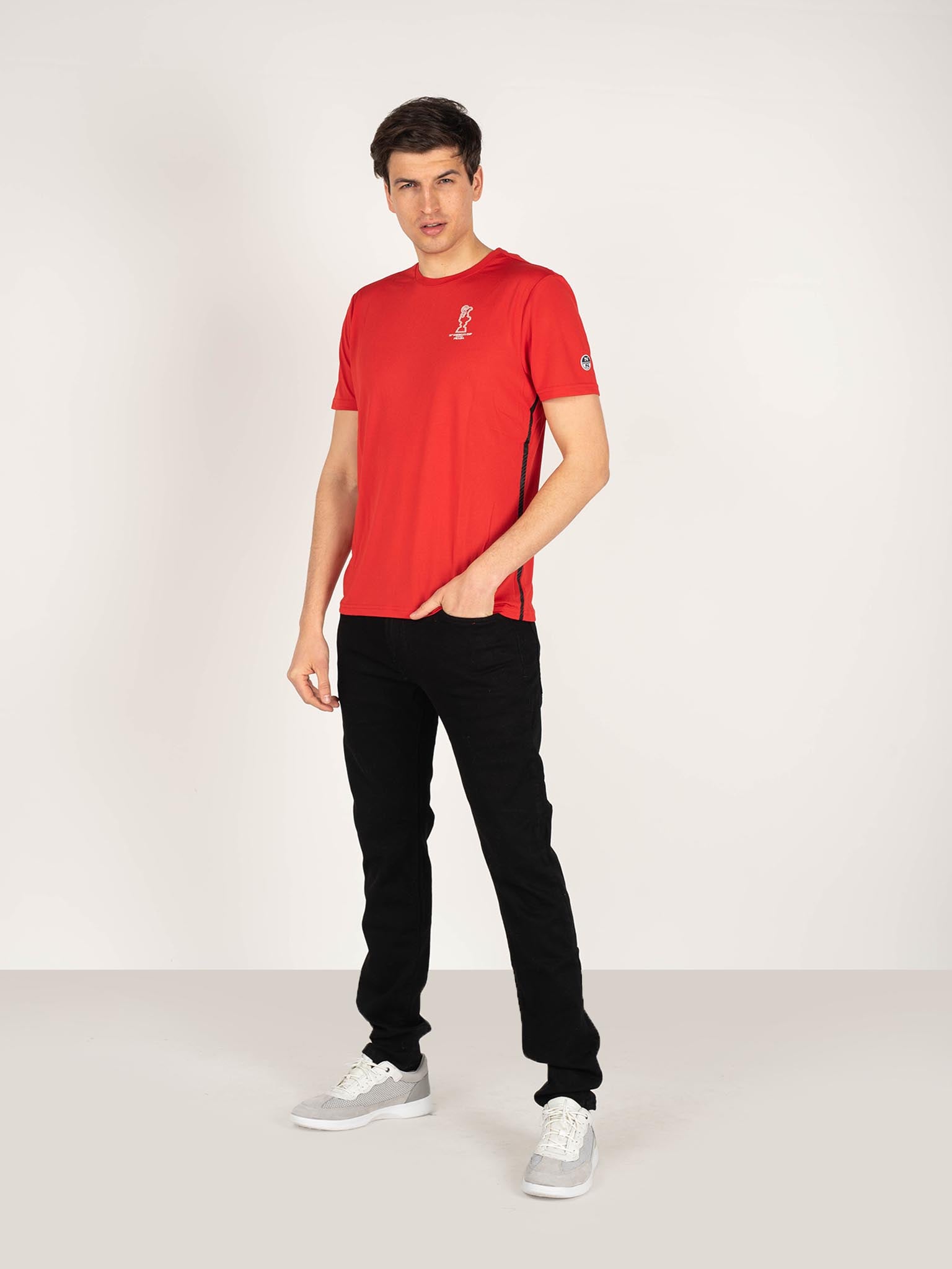 North Sails x Prada T-shirt Föhn Herren Rot