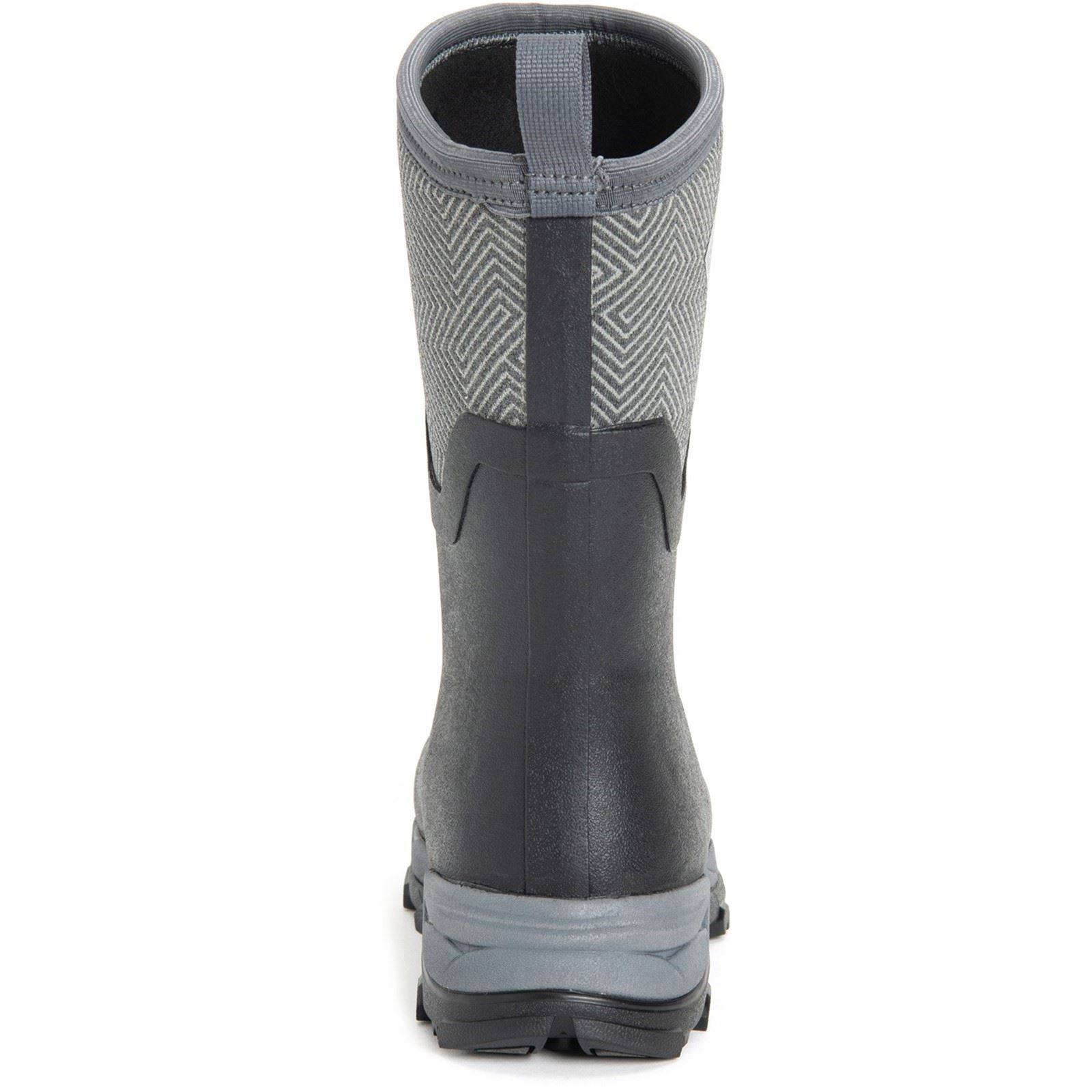 MUCK BOOTS Arctic Ice Mid AGAT Gummi Svart/Grå Geometriska Wellingtonkängor herr – bild 2