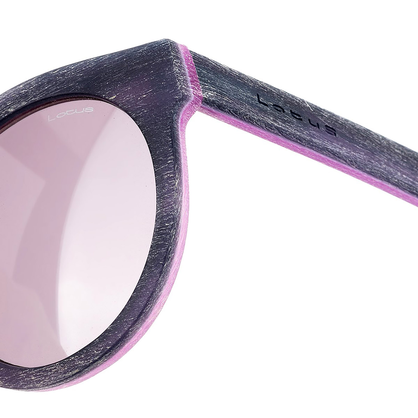 LOTUS Solglasögon i acetat med oval form L8023 unisex dam – bild 2