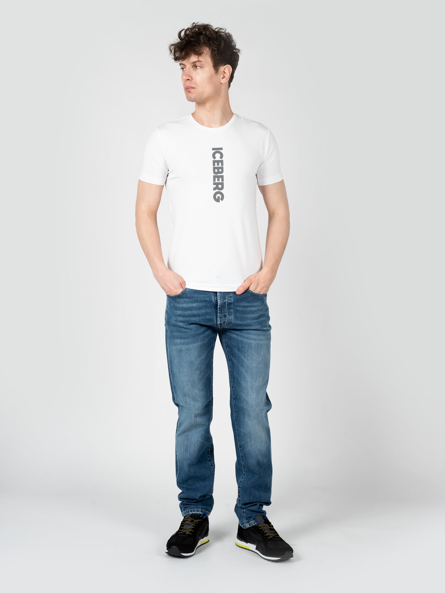 Iceberg T-Shirt C-Neck Herr – bild 2