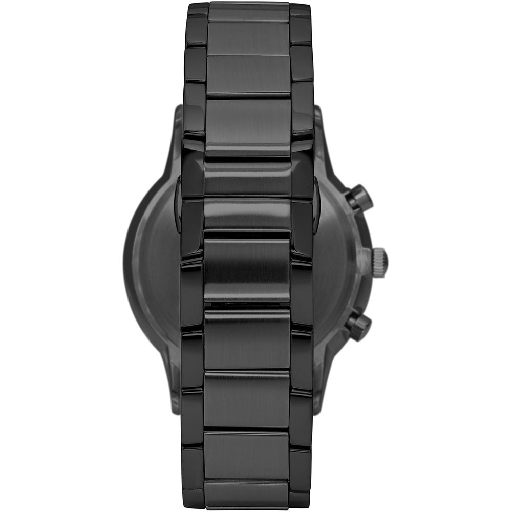 Emporio Armani AR2485 Svart metallklocka för män herr – bild 2