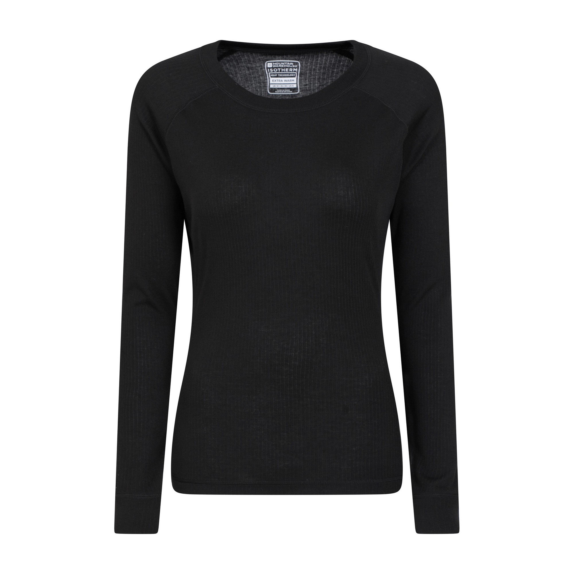 Thumbnail - Mountain Warehouse Damen/Damen Talus Langarm-Top (Schwarz)