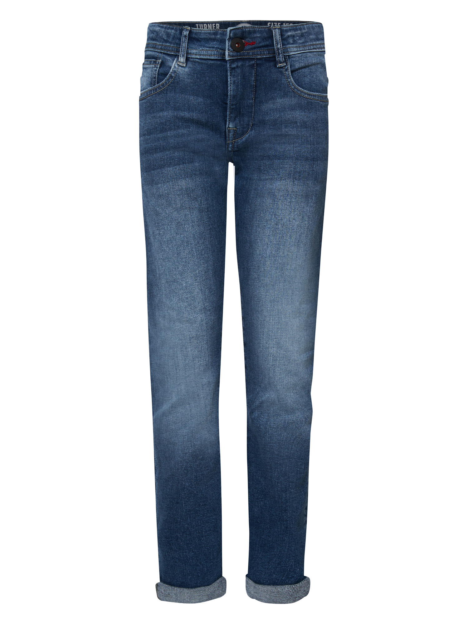 Petrol Industries - Jongens Turner Regular Tapered Fit Jeans Sequim - Blauw