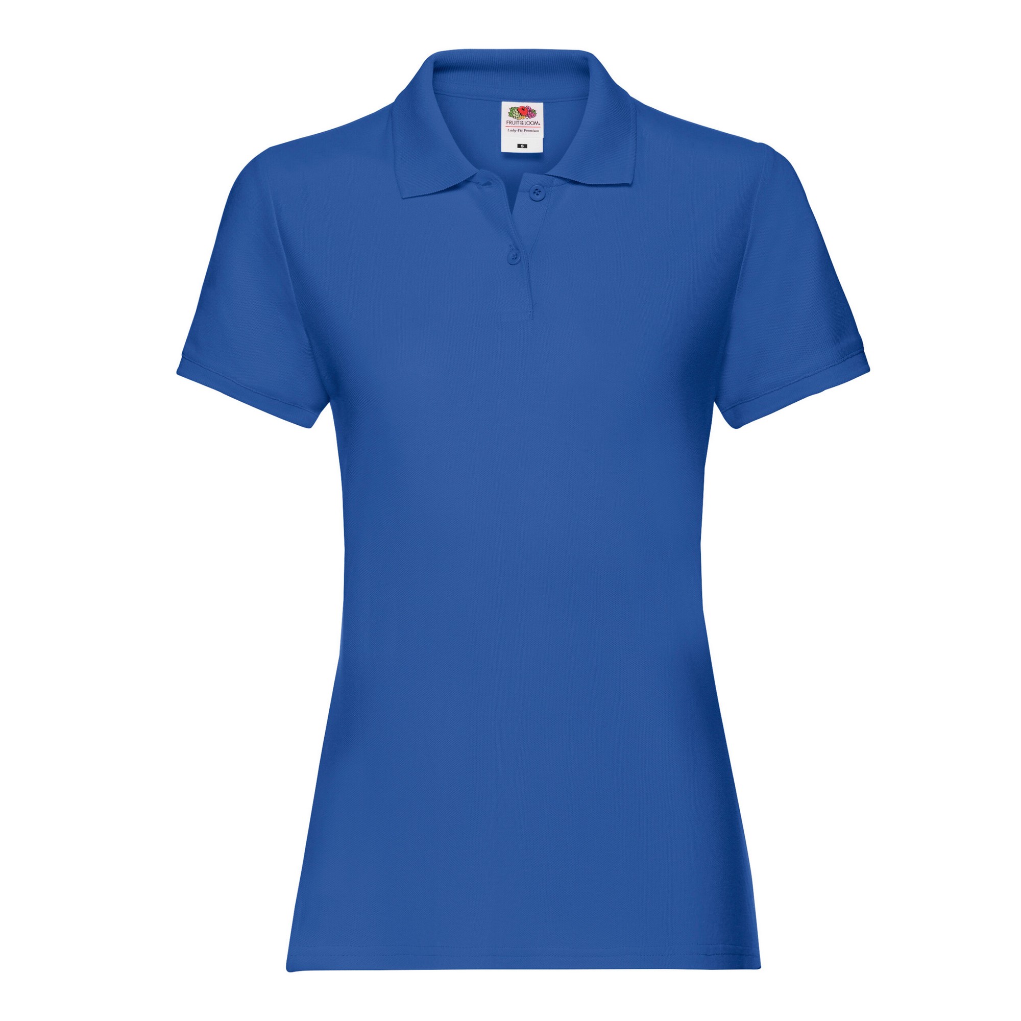 Thumbnail - Fruit of the Loom - "Premium" Poloshirt für Damen (Königsblau)