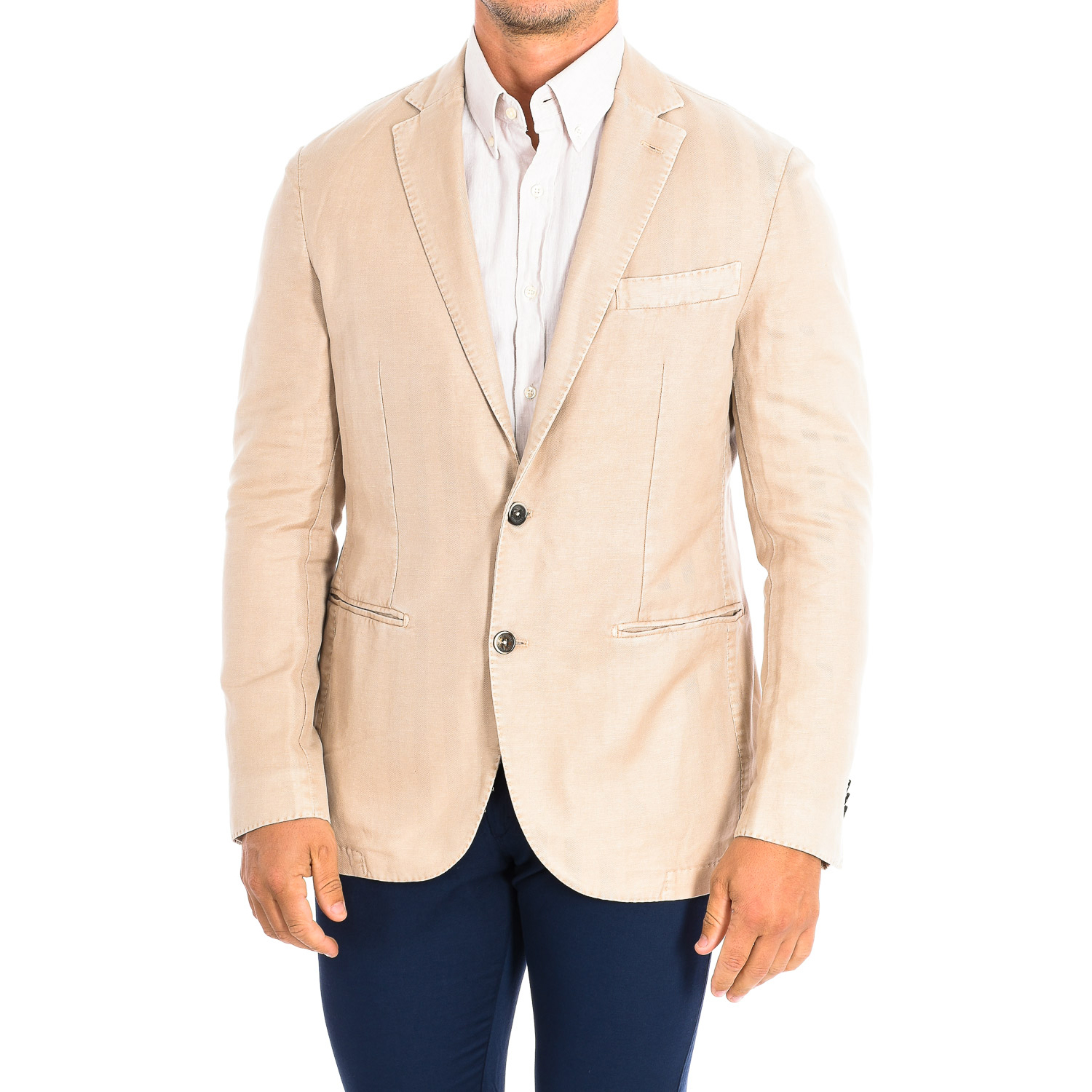 Långärmad blazer med normal passform HMJA03-TW132 man