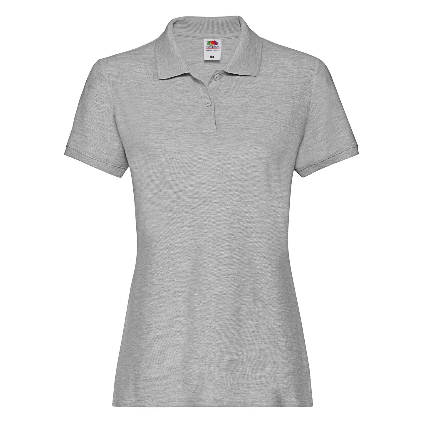 Thumbnail - Fruit of the Loom - "Premium" Poloshirt für Damen (Athletic Grau)