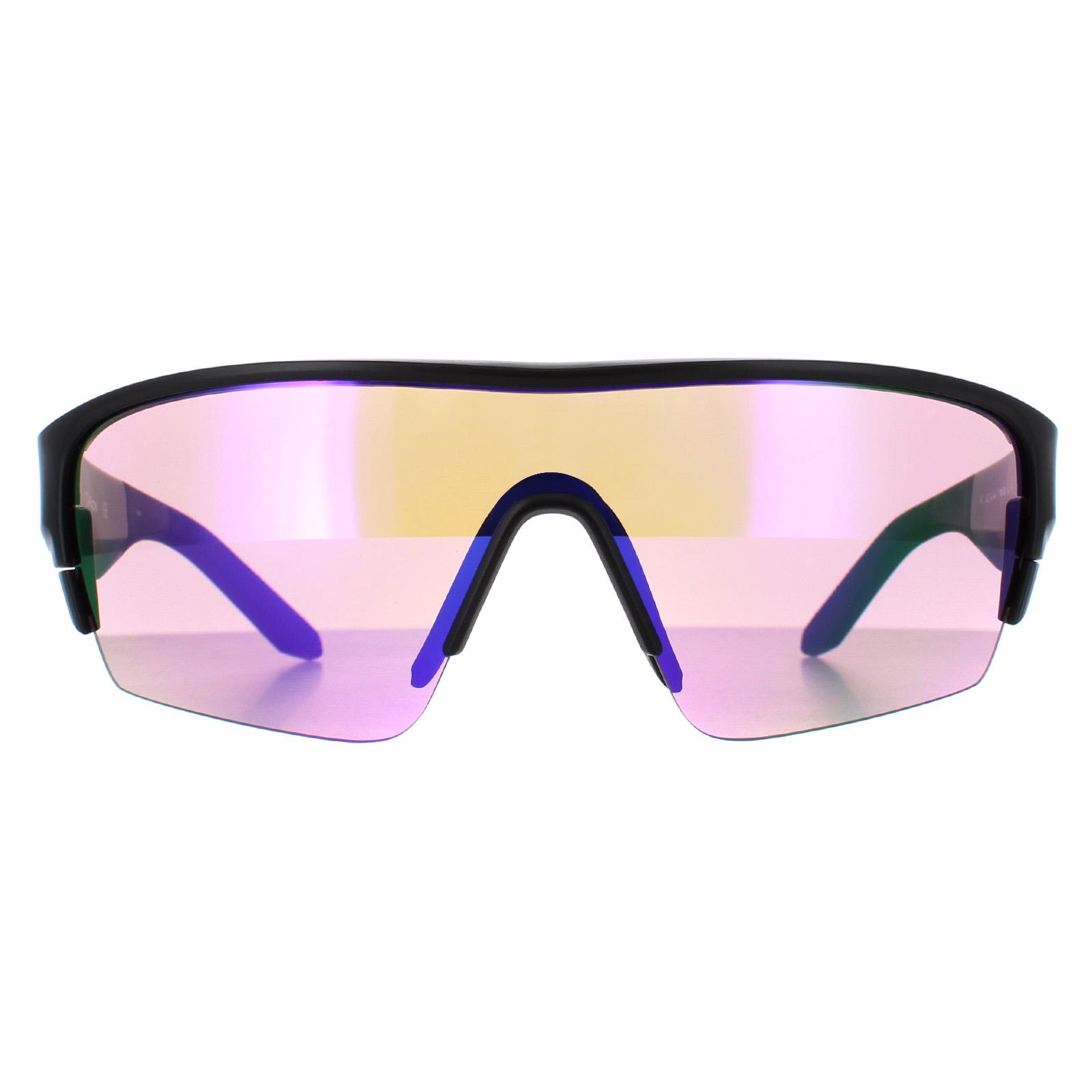 Thumbnail - Dragon Semi Rimless Mens Matte Black Lumalens Purple & Ersatz Tracer X
