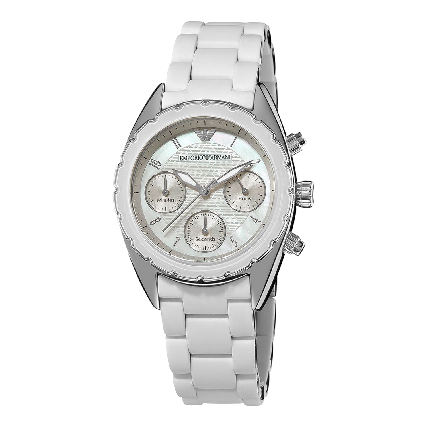 Thumbnail - Emporio Armani Damenuhr Quartz Silber Weiß