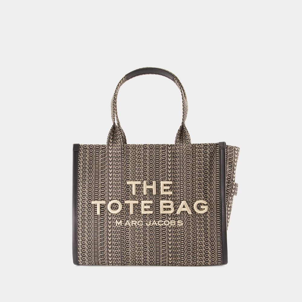 Thumbnail - The Large Tote - Marc Jacobs - Baumwolle - Beige