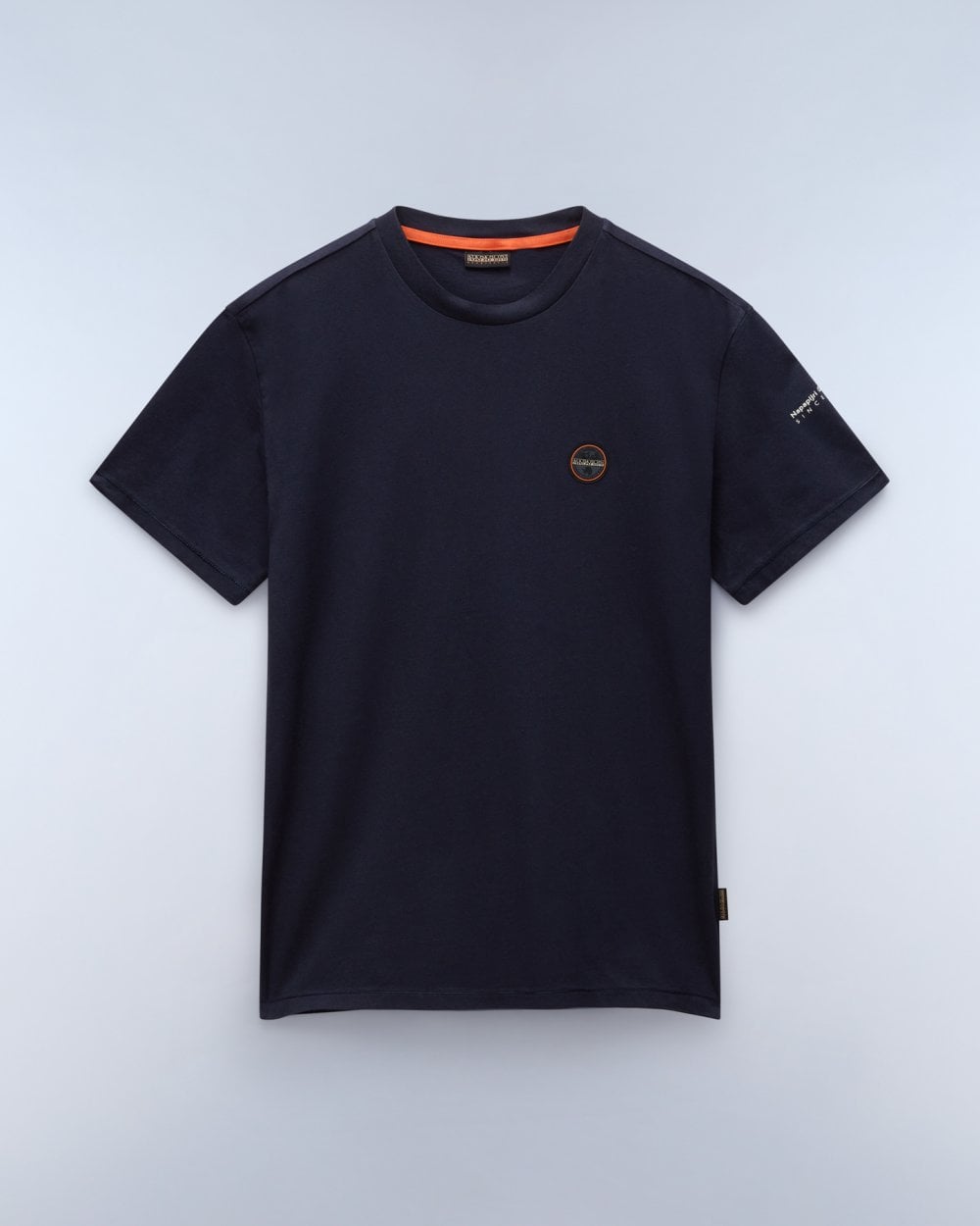 Thumbnail - Napapijri S-Badge Herren Rundhals T-Shirt