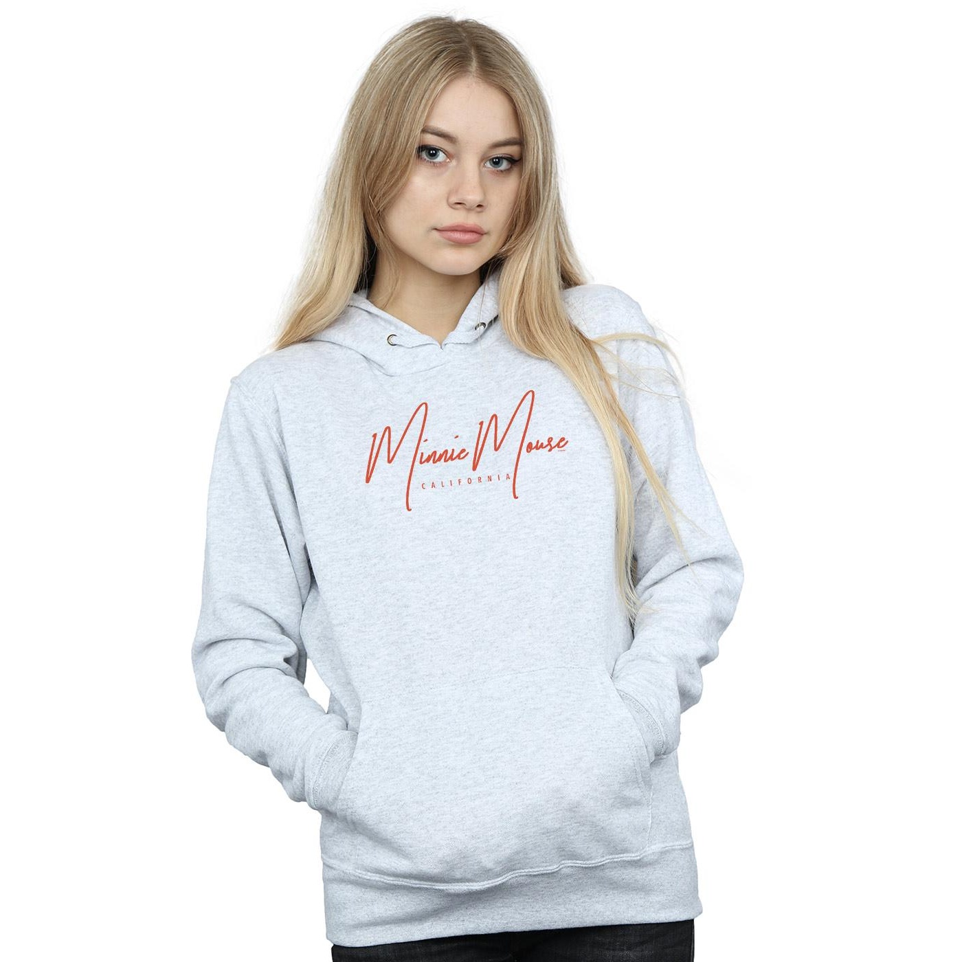 Disney Womens/Ladies Mickey Mouse California Hoodie (Sports Grey) dam – bild 2