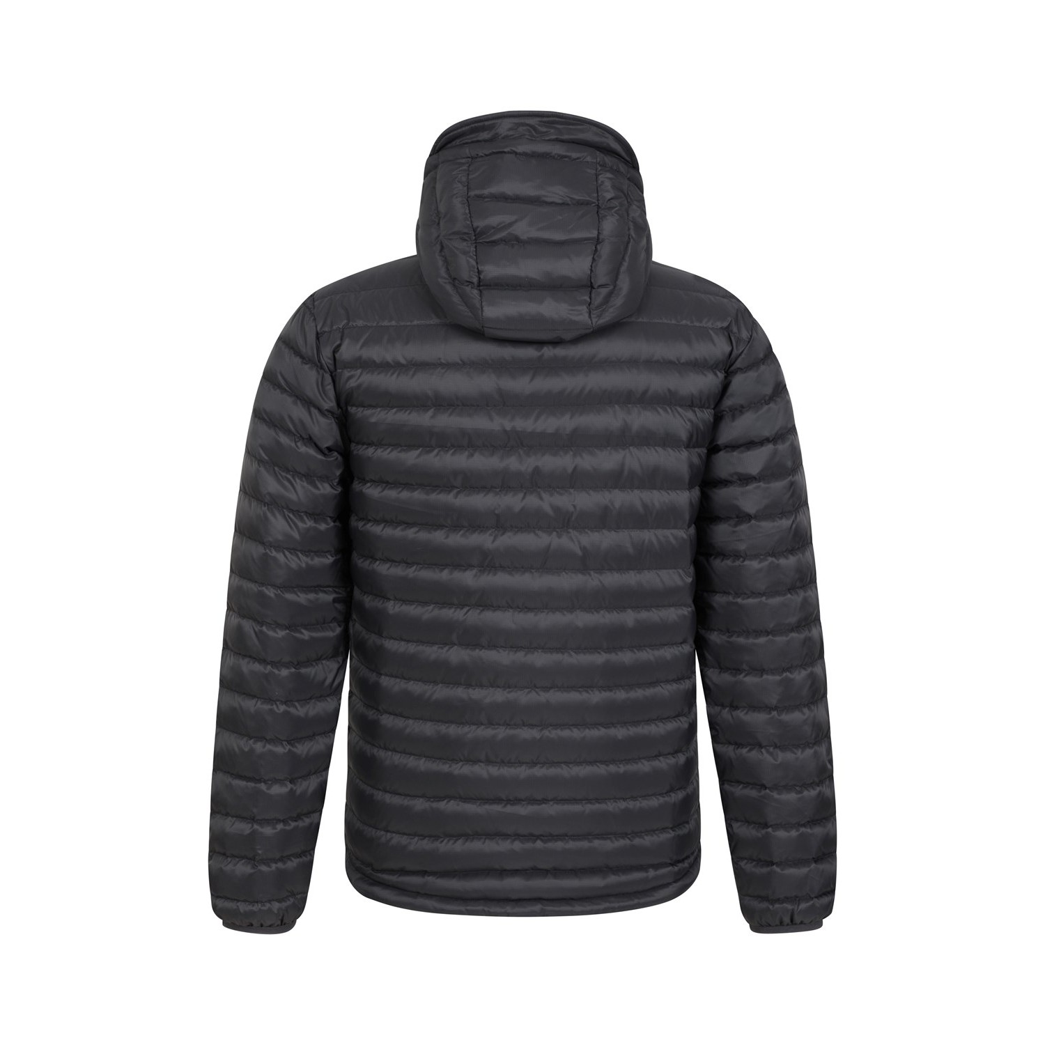 Mountain Warehou Herr Henry II Extreme Down Fylld Vadderad Jacka (Jet Black) – bild 2