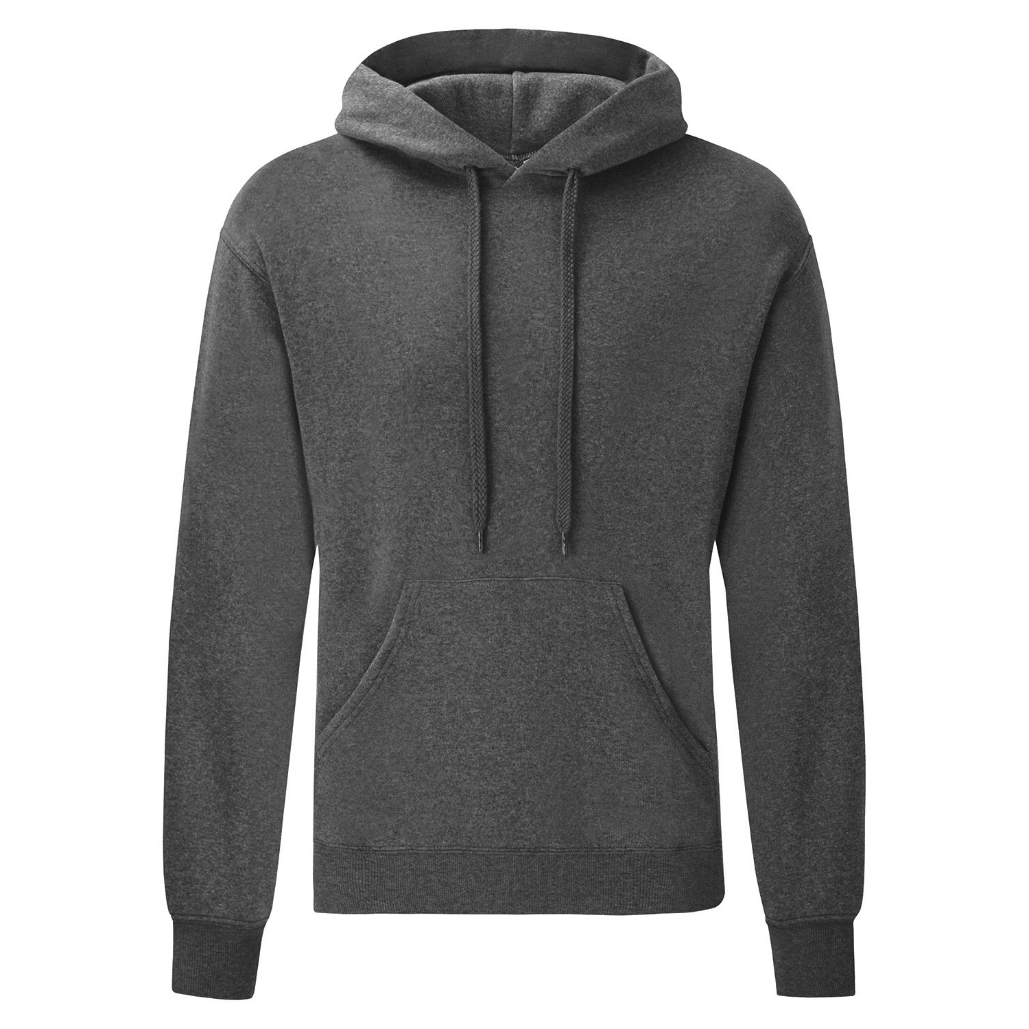 Thumbnail - Fruit of the Loom - "Classic" Kapuzenpullover für Herren (Grau meliert)