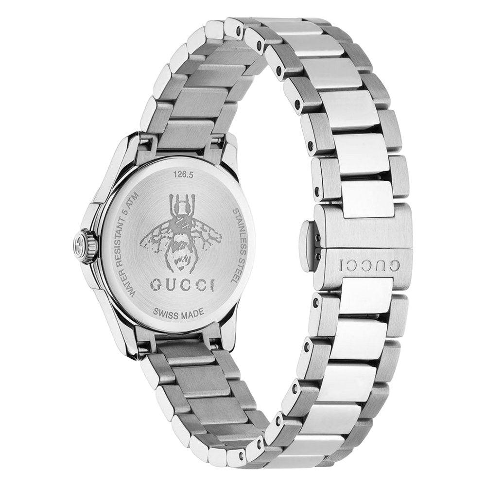 Gucci YA126573 G-Timeless svart urtavla Unisex-klocka dam – bild 2