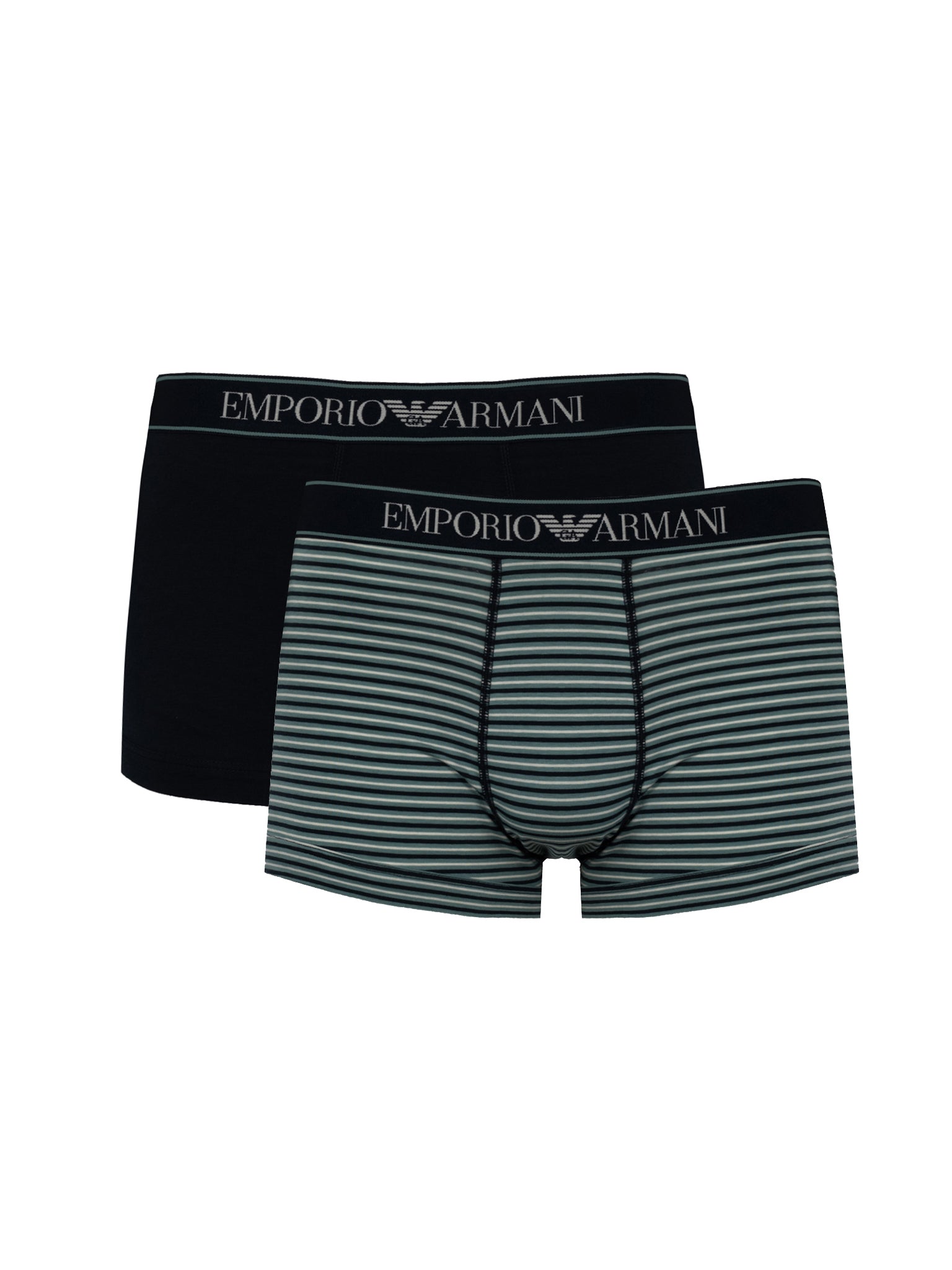 Emporio Armani Boxershorts 2er-Pack Herren Blau
