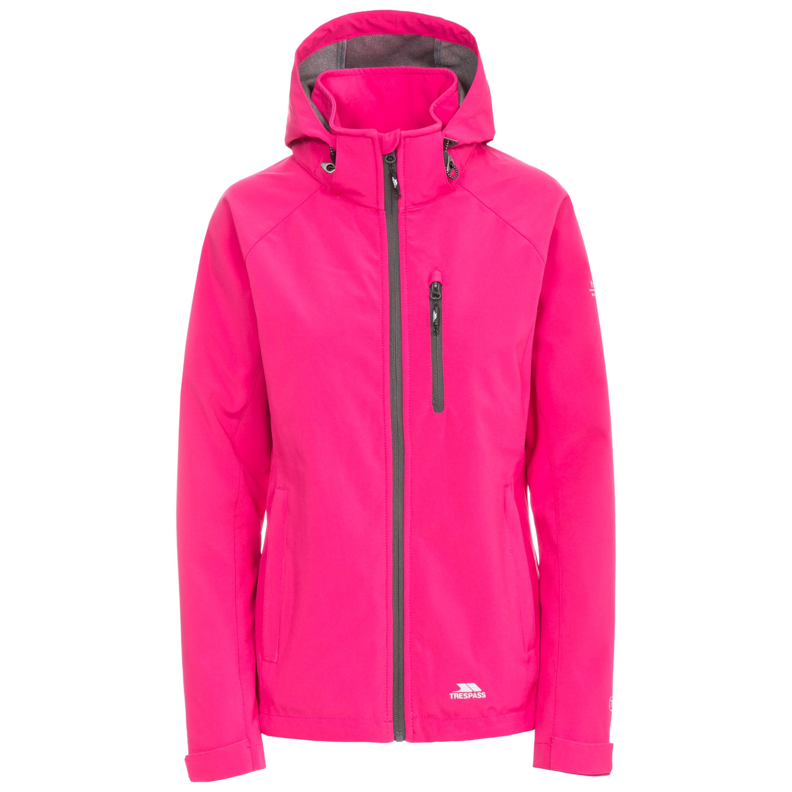 Trespass Womens/Ladies Lorina Waterproof Softshell Jacket (Pink Lady) - Size 2XS