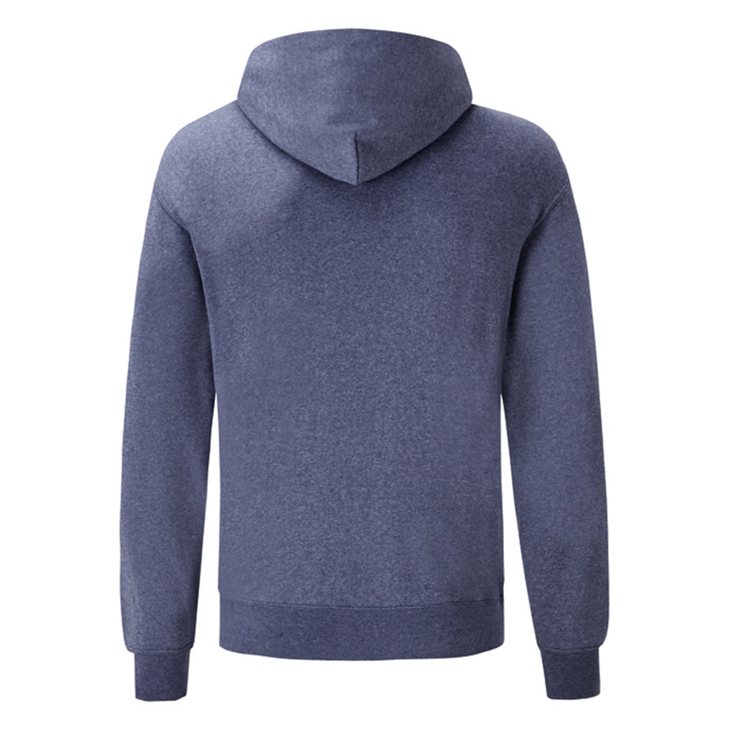 Fruit Of The Loom (Marinblått) hoodies herr – bild 2