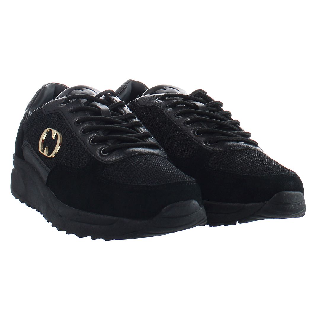 Criminal Damage Chase Mens Black Trainers låga sneakers herr – bild 2