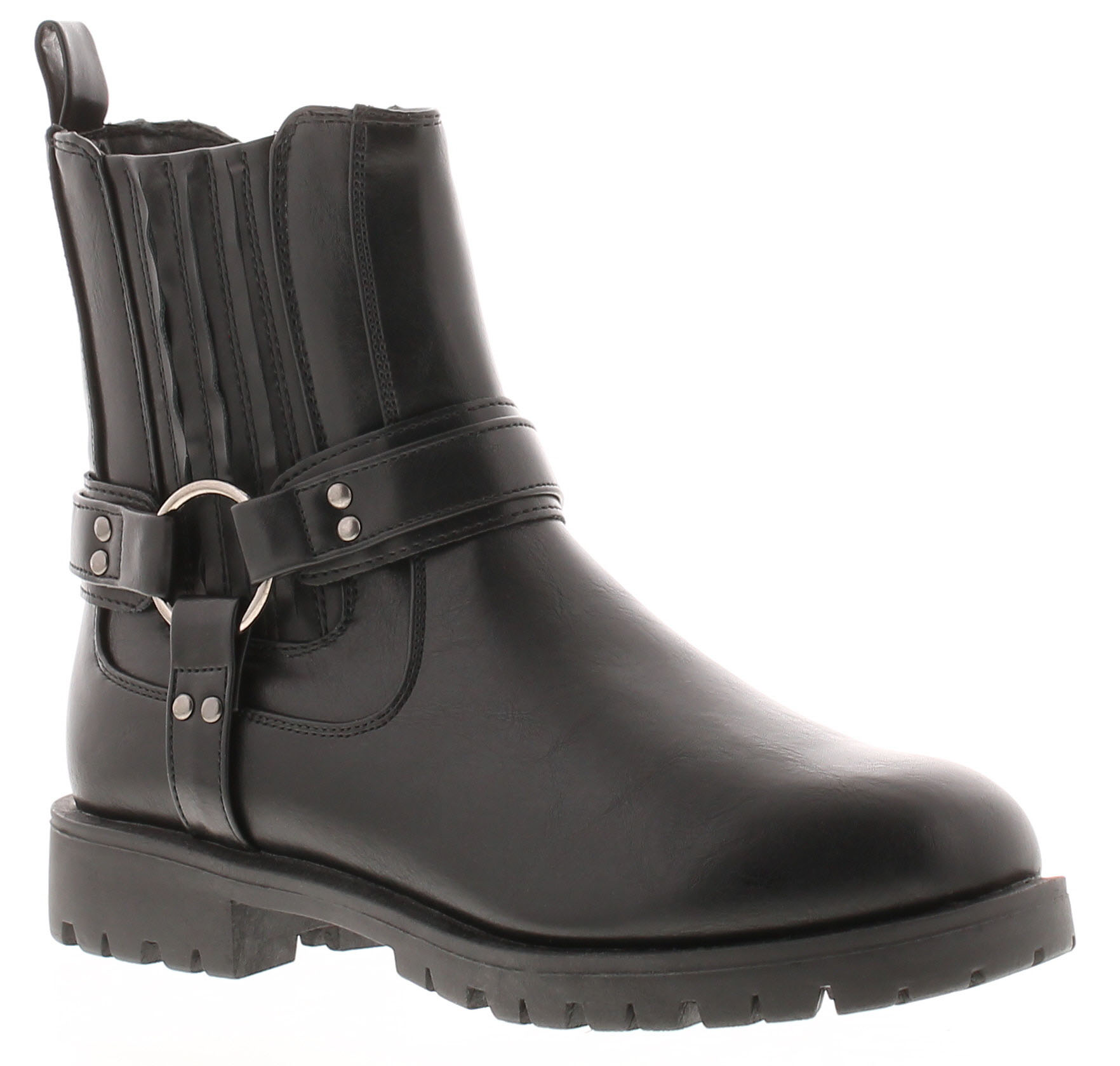 Miss Riot Girls Boots Ankle Older Western black - Size UK 2